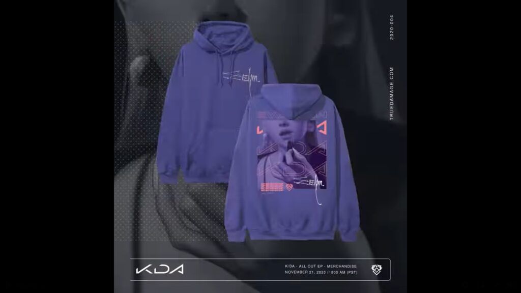 Kda akali hoodie best sale