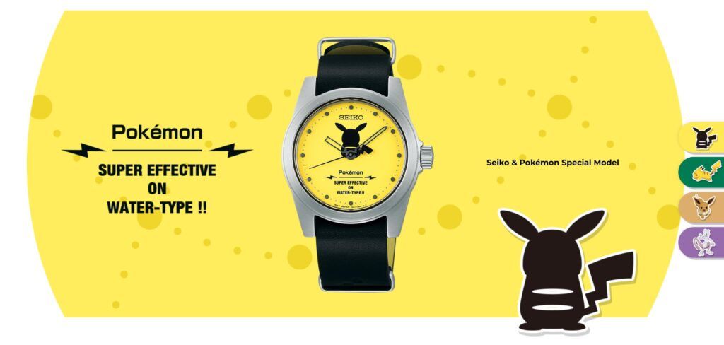 Seiko launches limited-edition Pokémon watch collection | ONE Esports