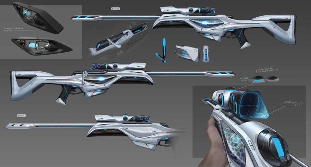 Valorant's futuristic new Ion skins are sci-fi works of art