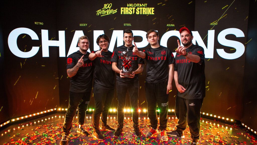 100 Thieves complete Valorant roster with ec1s and BabyJ ONE Esports