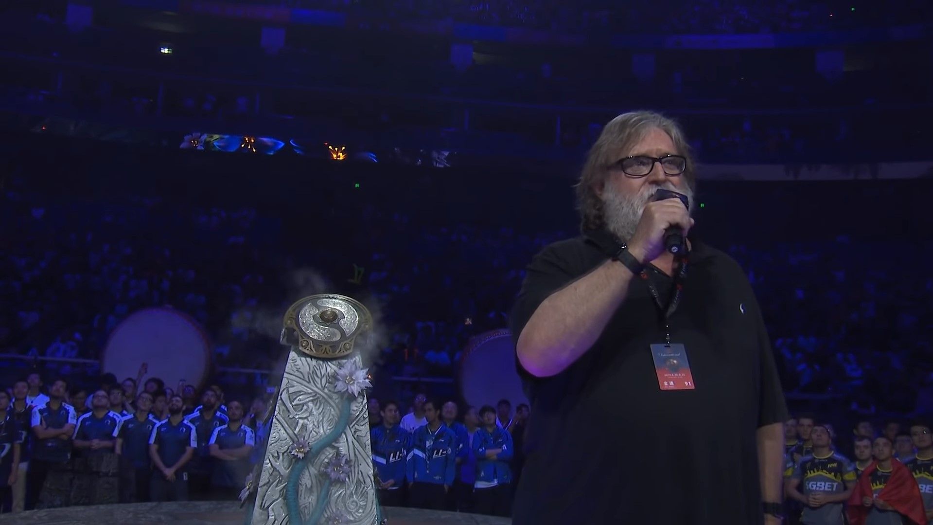 Valve head Gabe Newell is helping to throw a thank you concert for NZ