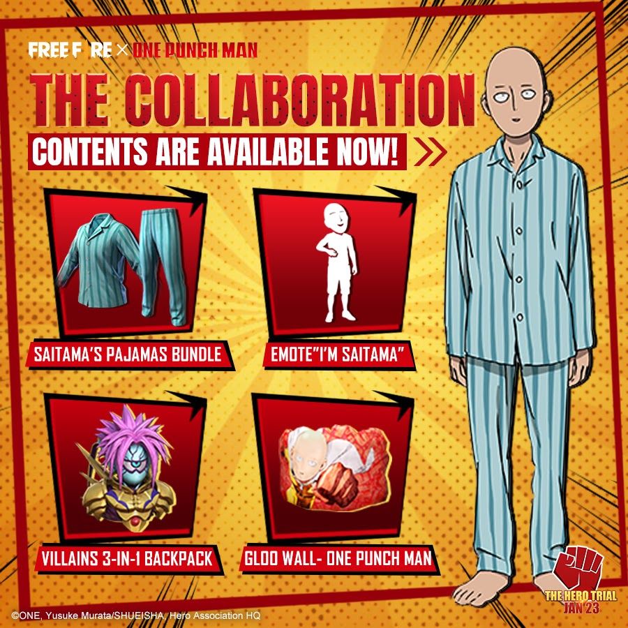 Collaboration Event with Popular Anime Series One-Punch Man Begins