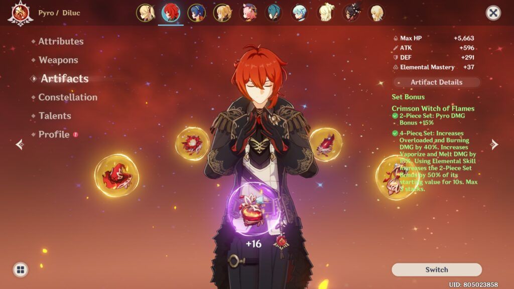 This is what happens in Genshin Impact's endgame