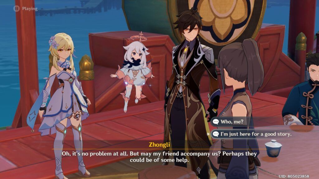 This is what happens in Genshin Impact's endgame