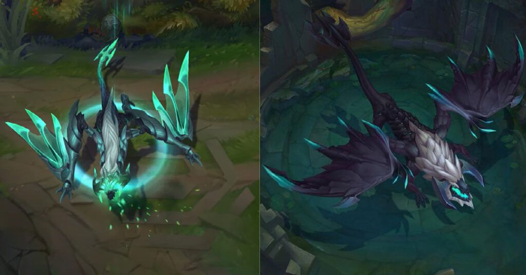 Shyvana Gets A Fearsome Dragon Design In Her New Ruined Skin Game Zone