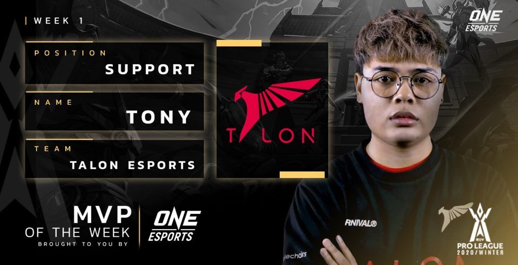 THE MVP: ทีมยอดเยี่ยม RoV Pro League 2020 Winter week 1