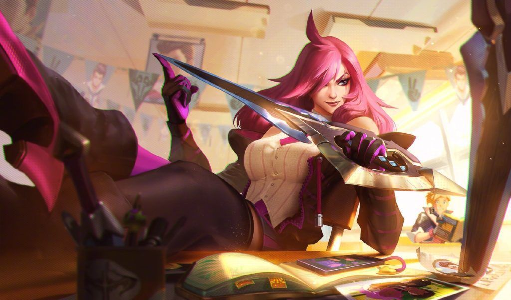 Battle Academia Katarina, League of Legends, Katarina