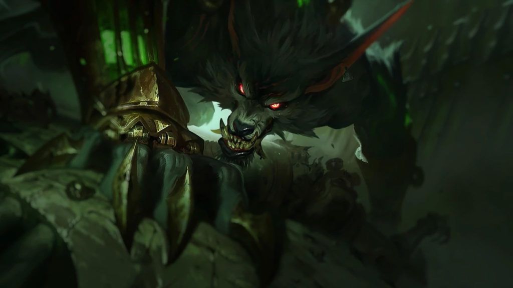 Warwick in Teamfight Tactics (TFT).