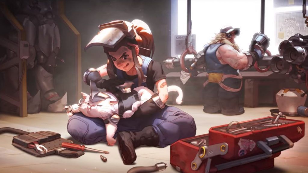 Overwatch Archives event gives Brigitte a Jetpack Cat emote - ONE ...