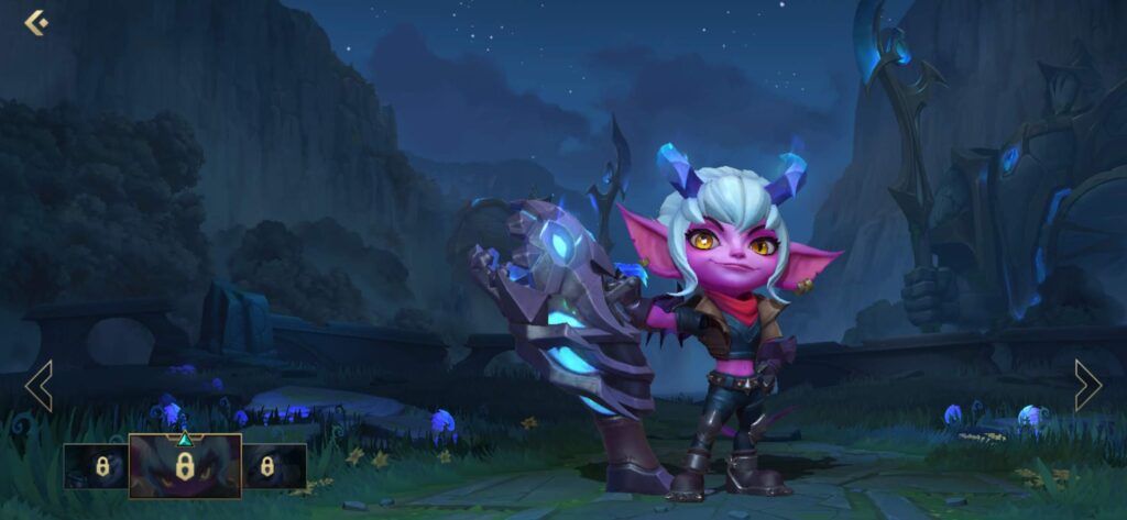 League of Legends: Wild Rift, Little Demon Tristana skin