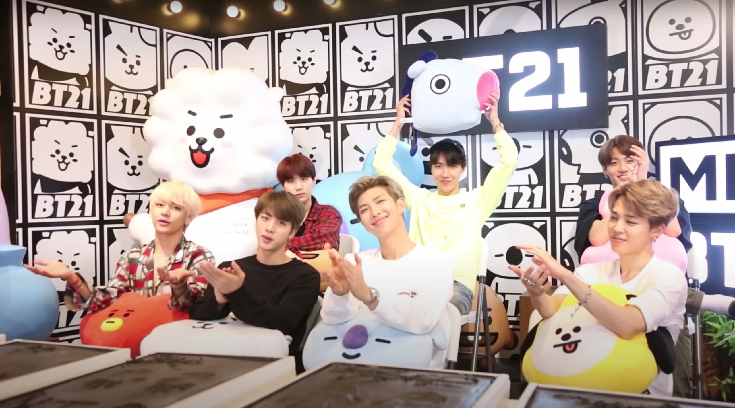 BTS's new mobile game, BT21 Pop Star, is now available in Asia