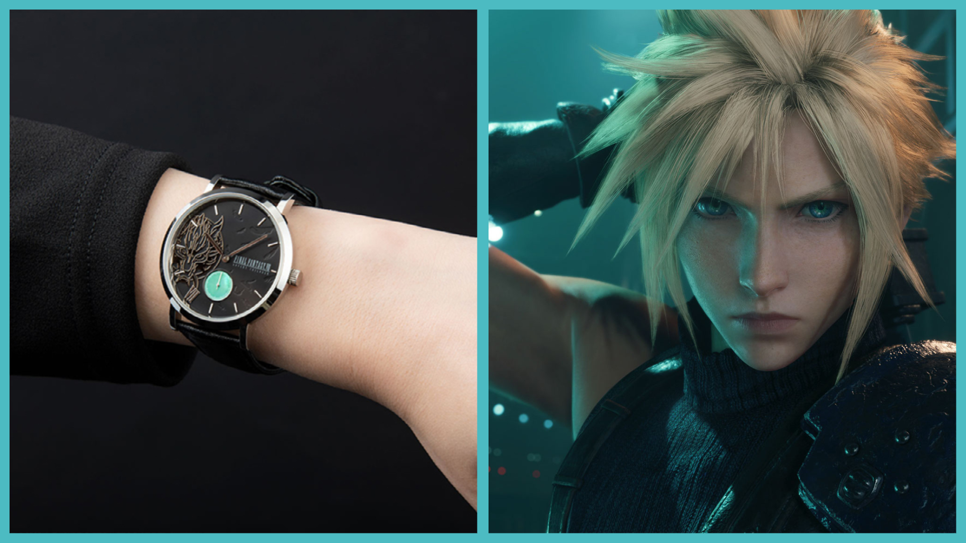 This limited-edition Advent Children watch features subtle nods to