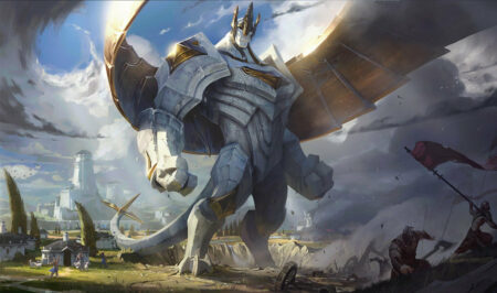 Splash Art of Galio in League of Legends