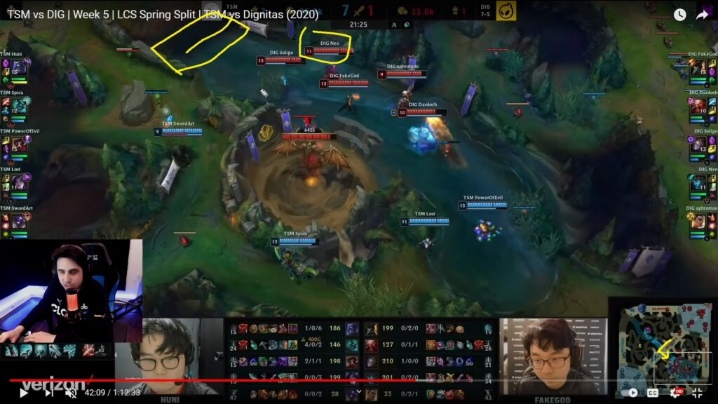 Screenshot of Fixing NA Episode 1 Mid Push
