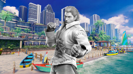 Photo of Steve Fox grayed out on Island Paradise stage