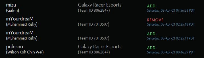 Dota 2, Poloson and Meracle to GXR