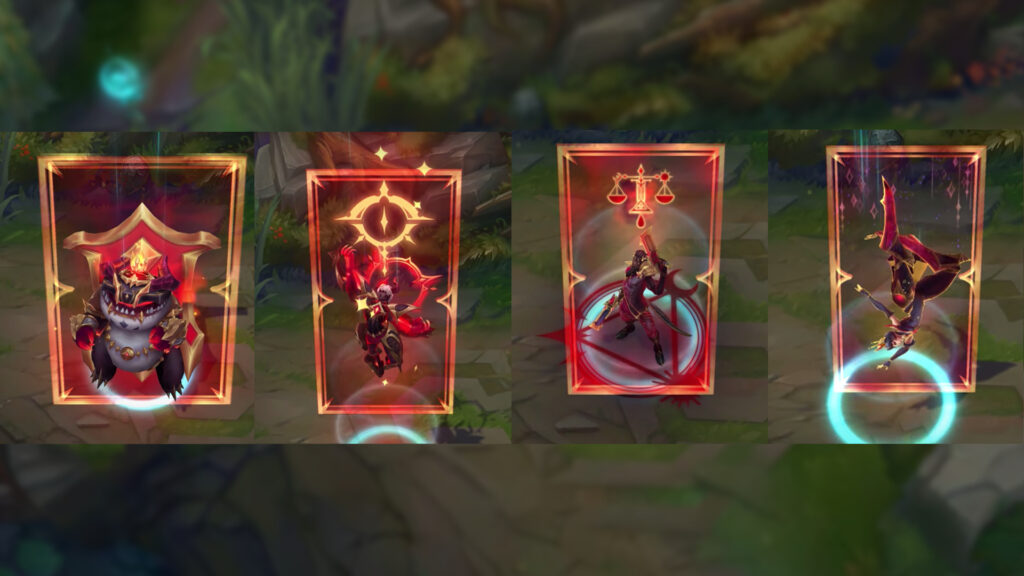 League of Legends, Arcana skins, Tahm Kench, Camille, Lucian, Xerath