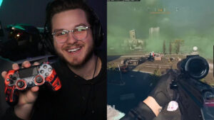 Side by side of Zlaner and his AMAX class in Call of Duty: Warzone