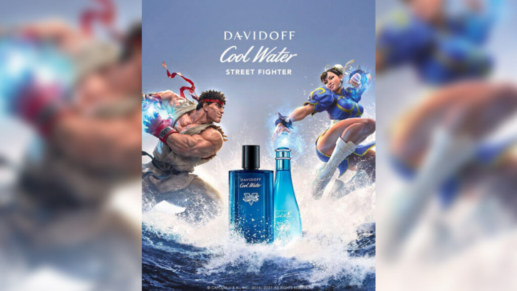 Street Fighter V Perfume by Davidoff Cool Water
