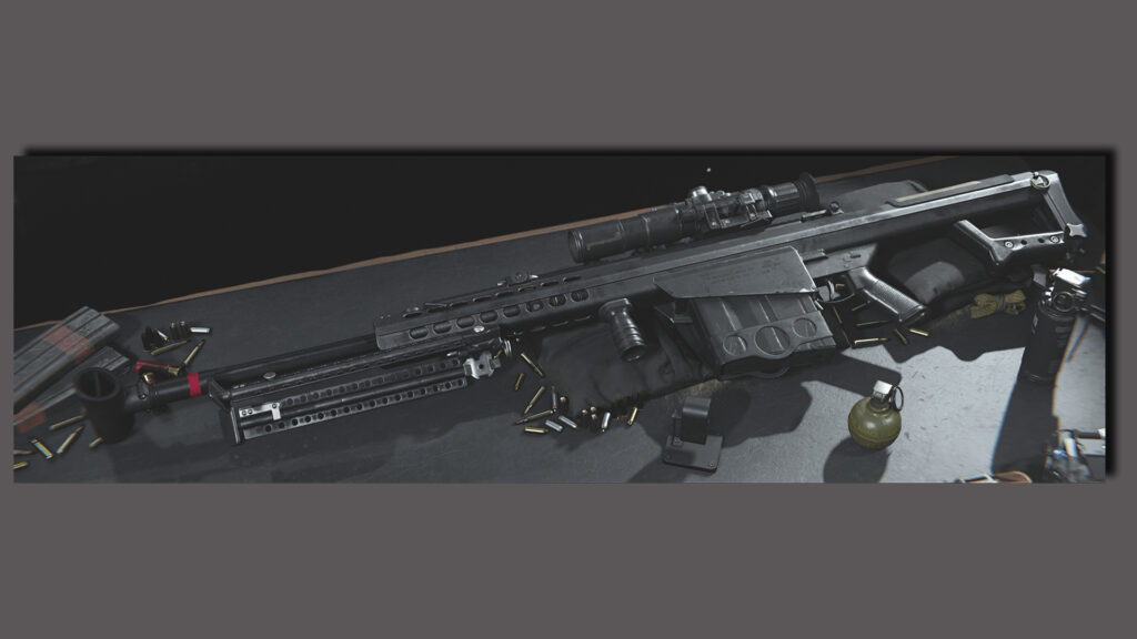 Banner of Sniper Rifle Charlie from Call of Duty: Warzone Season 4 patch notes
