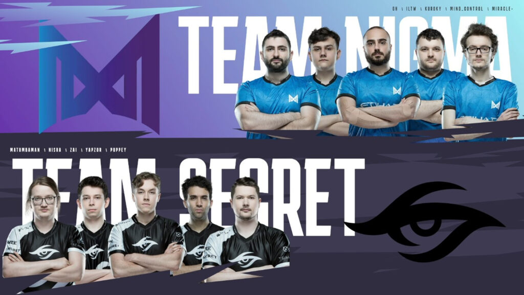 WePlay AniMajor, Team Nigma, Team Secret