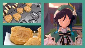 Genshin Impact taiyaki, Venti, Sega Taiyaki