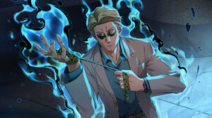 Kento Minami in the Jujutsu Kaisen Phantom Parade mobile game