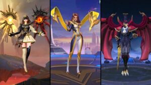 Mobile Legends: Bang Bang skins in patch 1.5.88, Eyes of Eternity Lunox, The Foreseer Esmeralda, Crow Magician Kaja