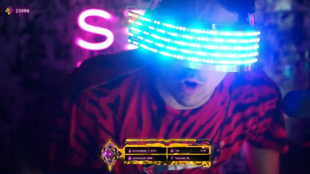 DJ Repullze before his Call of Duty: Warzone stream