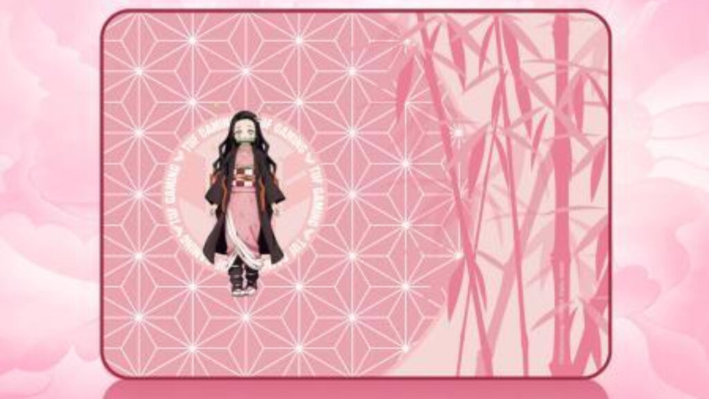 Asus and Demon Slayer collaboration, Nezuko mousepad