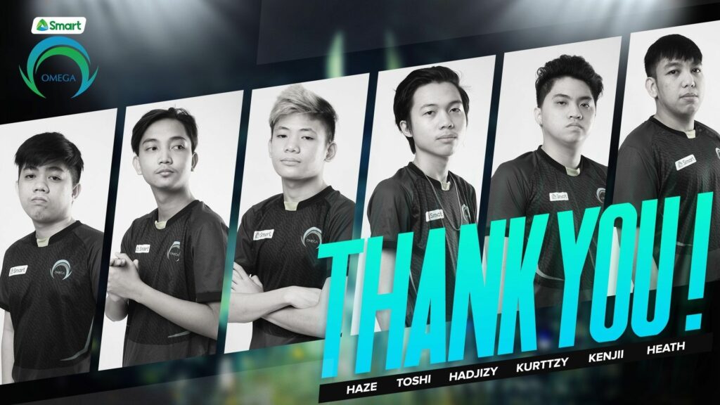 Mobile Legends: Bang Bang, Omega Esports, farewell poster
