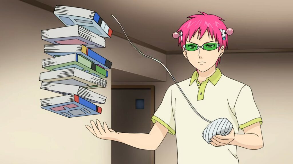 The Disastrous Life of Saiki K. as animes to watch while waiting for MPL Philippines Season 8