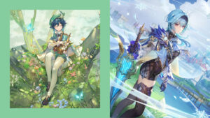 Genshin Impact, Venti, Eula, Mondstadt characters, miHoYo