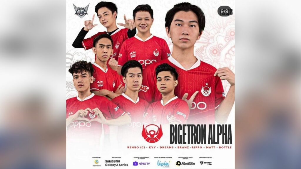 Mobile Legends: Bang Bang MPL ID S8 team, Bigetron Alpha
