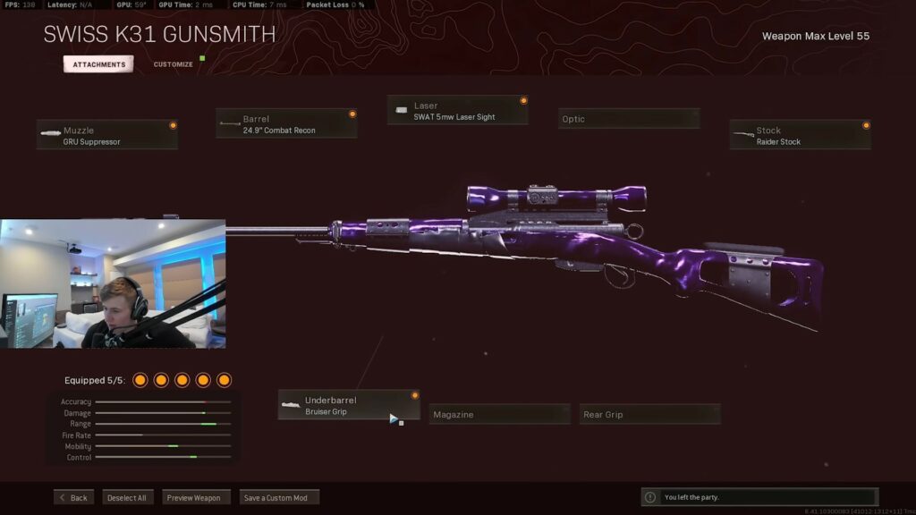 Best sniper loadout attachments by Symfuhny