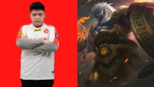 Mobile Legends: Bang Bang MPL ID Season 8 Aura Fire High with hero, Baxia - tank jungle meta