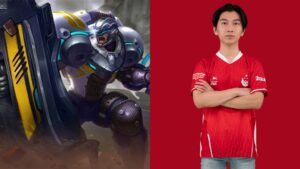 Mobile Legends: Bang Bang MPL ID Season 8 Bigetron Alpha member, Renbo and hero Johnson