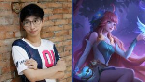 Mobile Legends: Bang Bang MPL PH Season 8 Blacklist International player, OhMyV33nus with Floryn