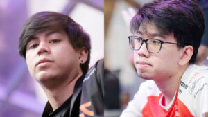 Filipino Dota 2 players Fnatic DJ and T1 Kuku at The International 10 (TI10)