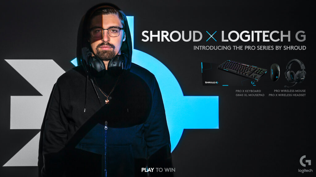 Setting-an Valorant Shroud, Logitech