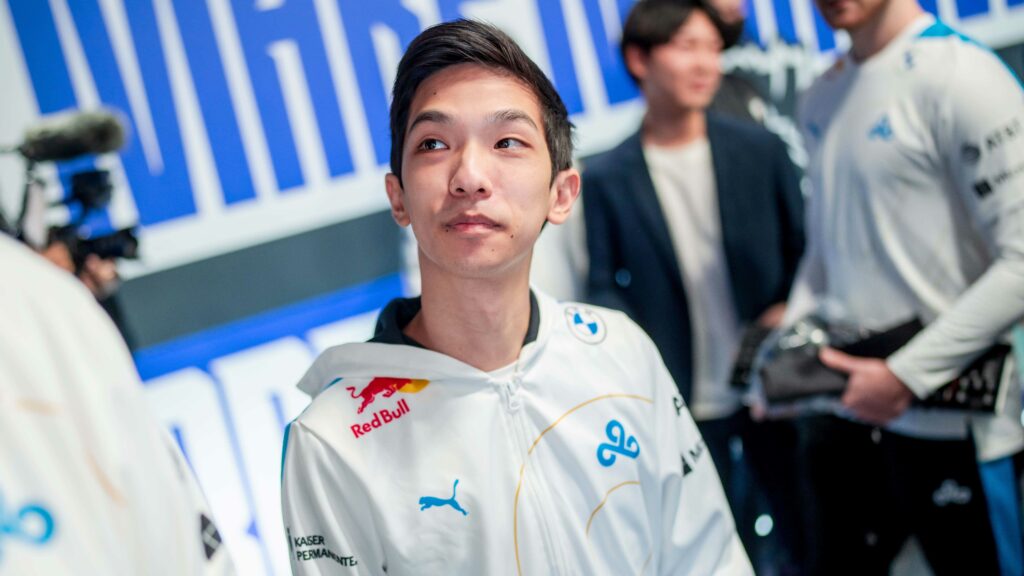 C9 Blaber on standby during Worlds 2021