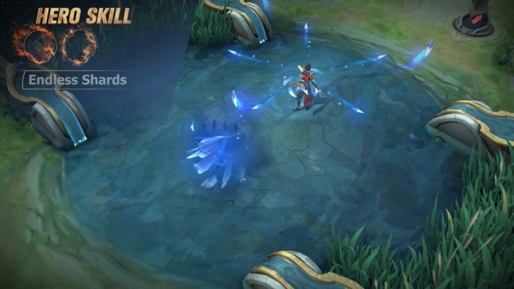 Mobile Legends: Bang Bang Aamon's ultimate, Endless Shards