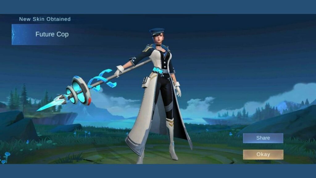 Mobile Legends: Bang Bang skin, Future Cop Silvanna character mode