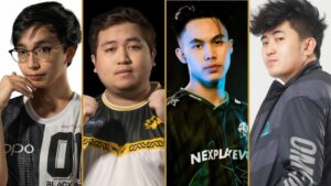 Mobile Legends: Bang Bang Professional League Philippines Season 8 (MPL PH Season 8) Blacklist International's OhMyV33nus, ONIC PH's Baloyskie, Nexplay EVOS' Renejay, Smart Omega's Z4pnu