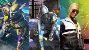 Trio of PUBG characters for the PUBG Mobile Global Championship 2021
