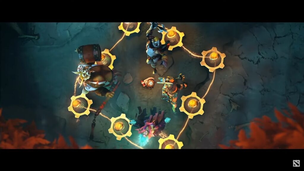 TI4 match between NaVi and Cloud9