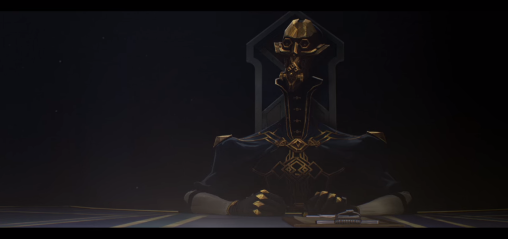 Piltover council member who is a mechanical golem