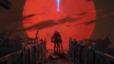 Caitlyn and Vi in episode 9, the Arcane ending.