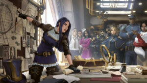 Caitlyn in Legends of Runeterra.