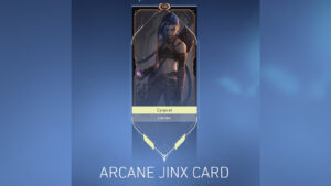 Free Valorant Arcane Jinx player card reward from Amazon Prime Gaming